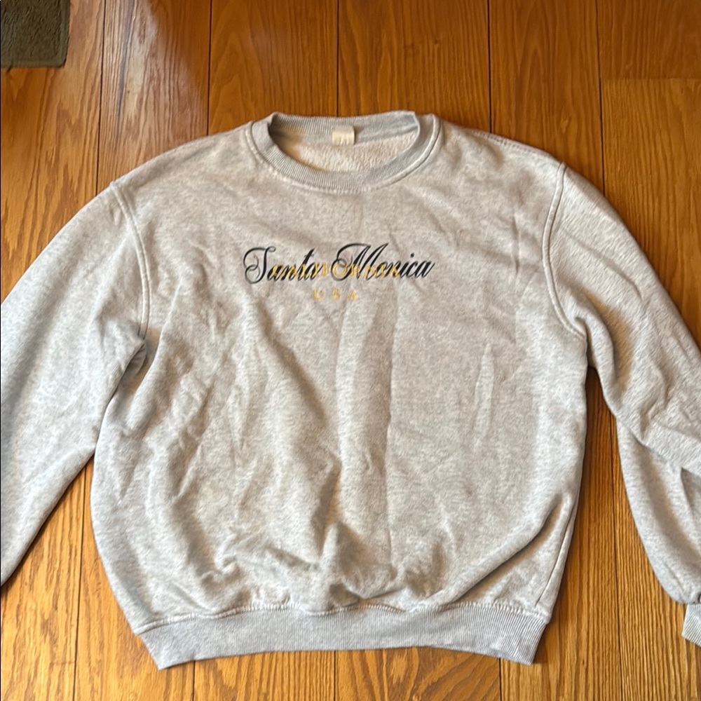 Urban Outfitters Gray Santa Monica Sweatshirt